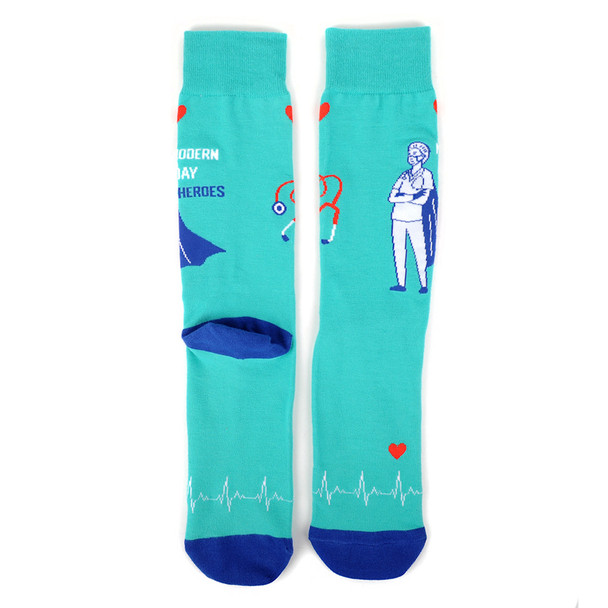 Health Care Heroes -Modern Heroes- Premium Socks - NVSX2008-TL