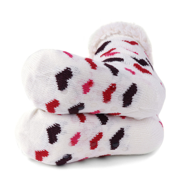 Girls Plush Sherpa Winter Fleece Slipper Socks - GWFLS1004