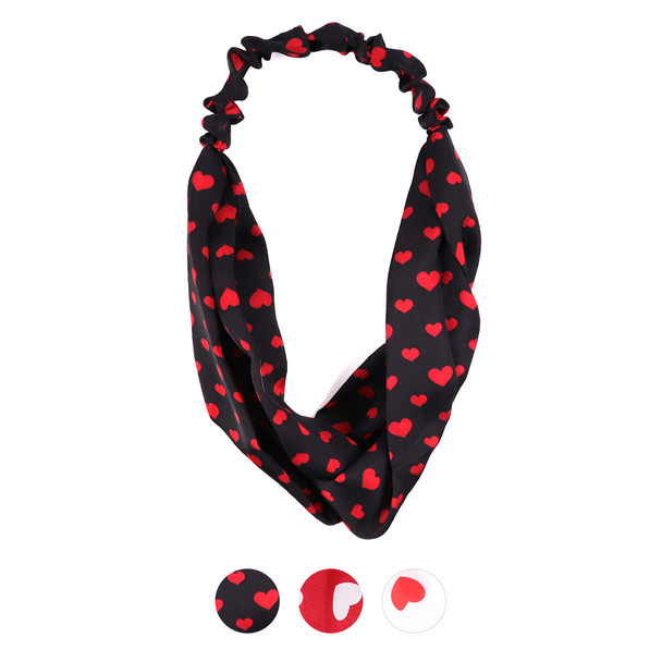 Criss Cross Heart Headband- EHB1010 Criss Cross Heart Headband- EHB1010