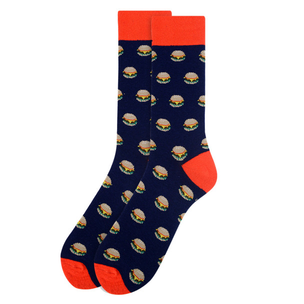 Men's Hamburger Novelty Socks - NVS1925