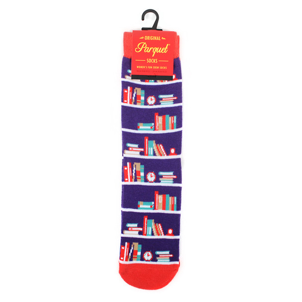 Women's Stack of Books Novelty Socks - LNVS19435