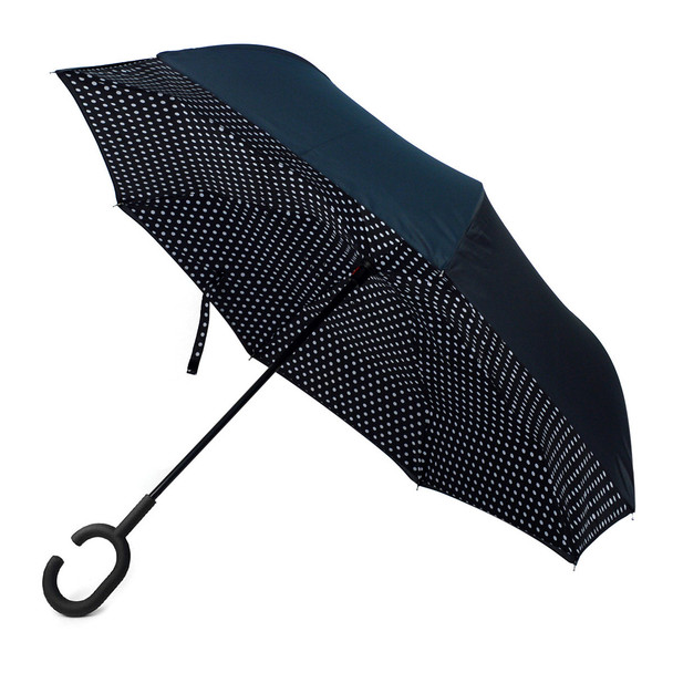 Polka Dot Double Layer Inverted Umbrella - UM5022