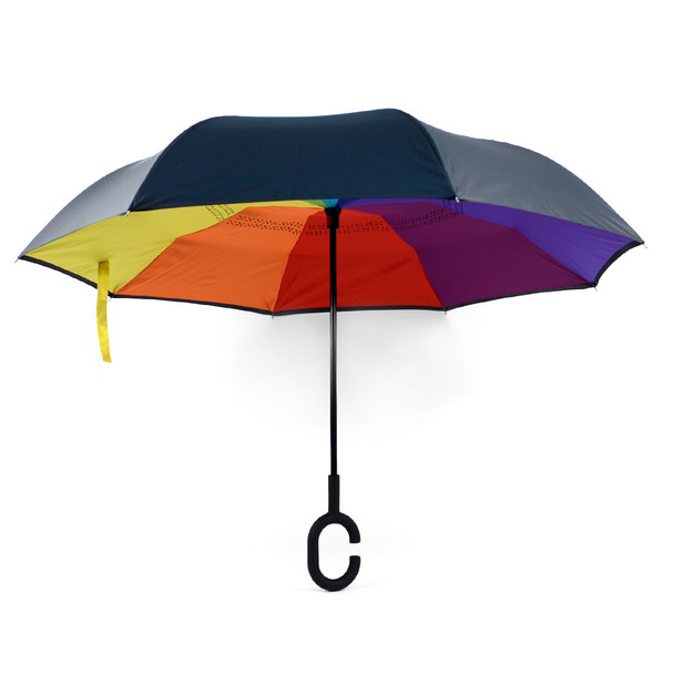 Rainbow Double Layer Inverted Umbrella - IUM18059