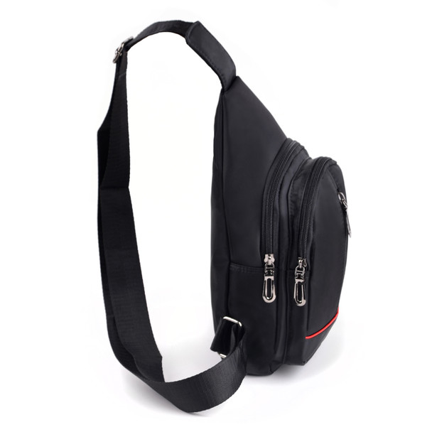 Black Crossbody  Sling Bag Backpack with Adjustable Strap - FBG1822-BK