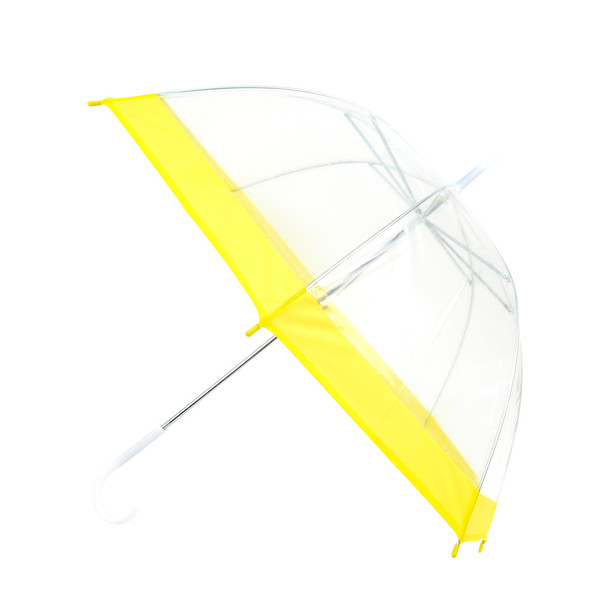 See-Thru Clear Kids Umbrella with Color Border - UM5009