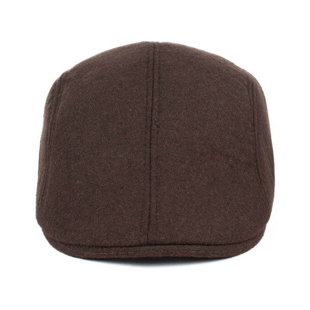 Fall/Winter Solid Black Ivy Hat- IFW1730-BRN