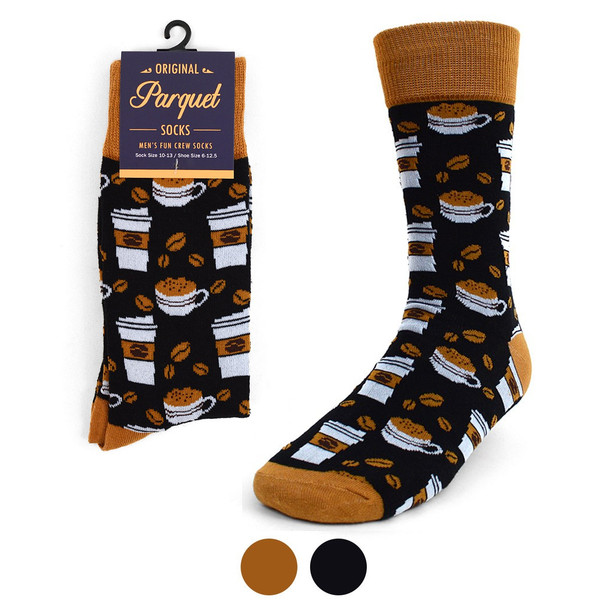 Men's Coffee Cups Novelty Socks NVS1752-53