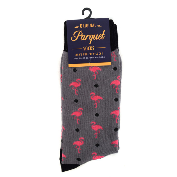 Men's Flamingos Novelty Socks NVS1786-87