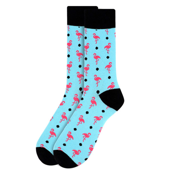 Men's Flamingos Novelty Socks NVS1786-87