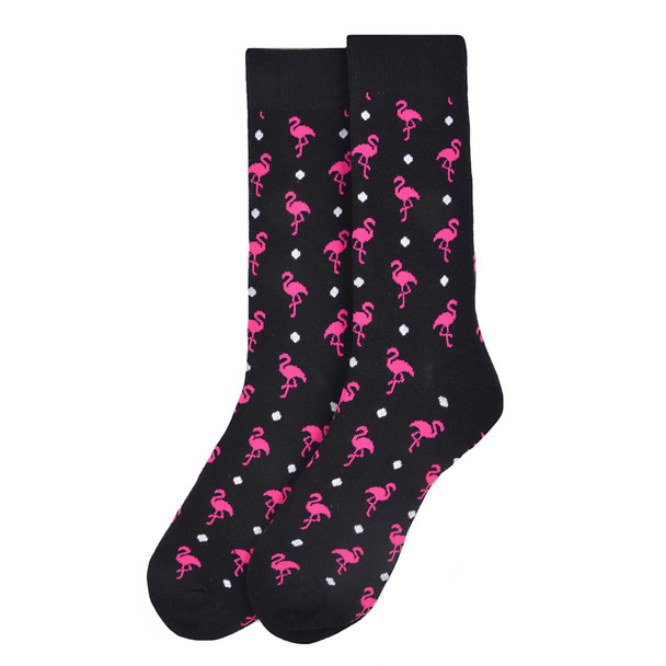 Men's Flamingos Novelty Socks NVS1786-87