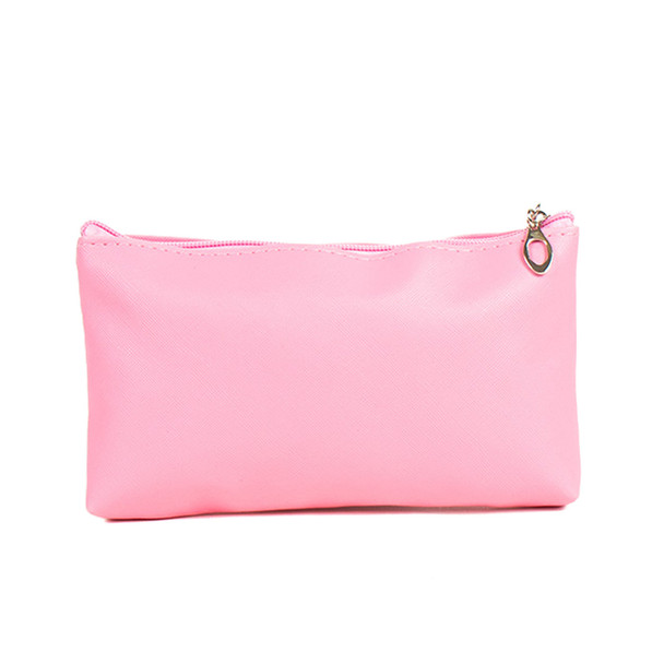 3 Pc Pink Leopard Print Cosmetic Bag Set- LNCTB1753