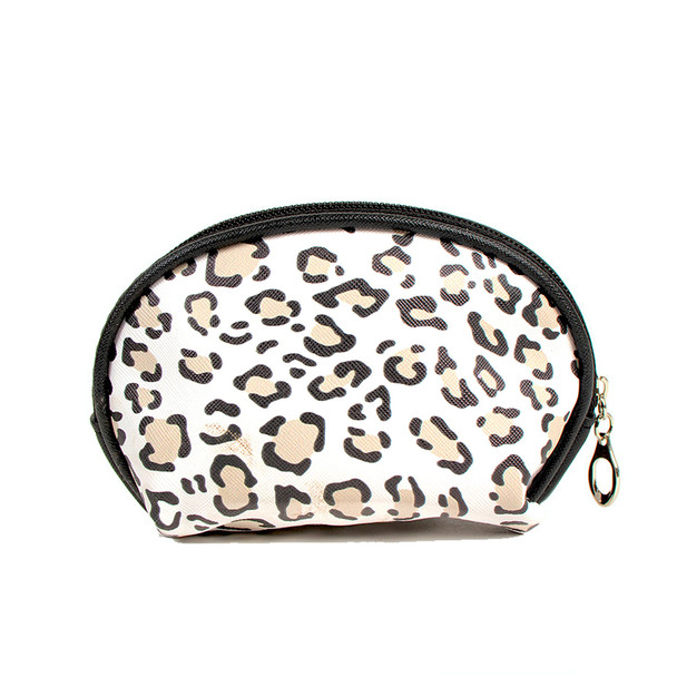 3 Pc Leopard Print Cosmetic Bag Set- LNCTB1755