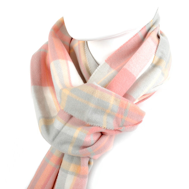 Unisex Acrylic Cashmere Feel Winter Scarves - AS2607