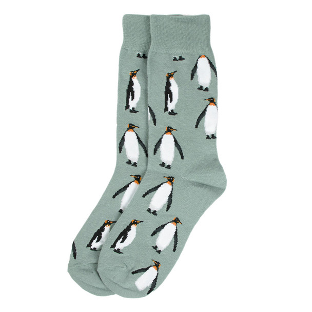 Men's Penguin Novelty Socks- NVS19625-BL