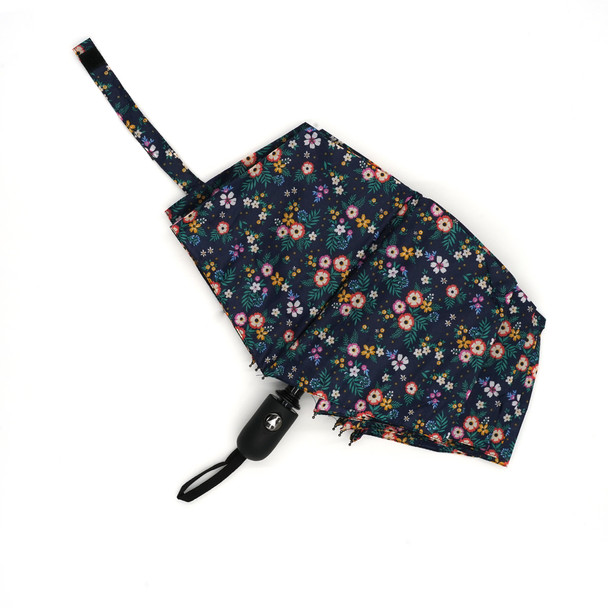 Auto Open Floral Compact Umbrella -UM3211