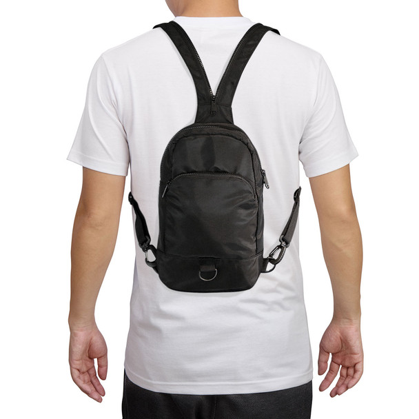 Convertible Nylon Sling Backpack - FBG1900