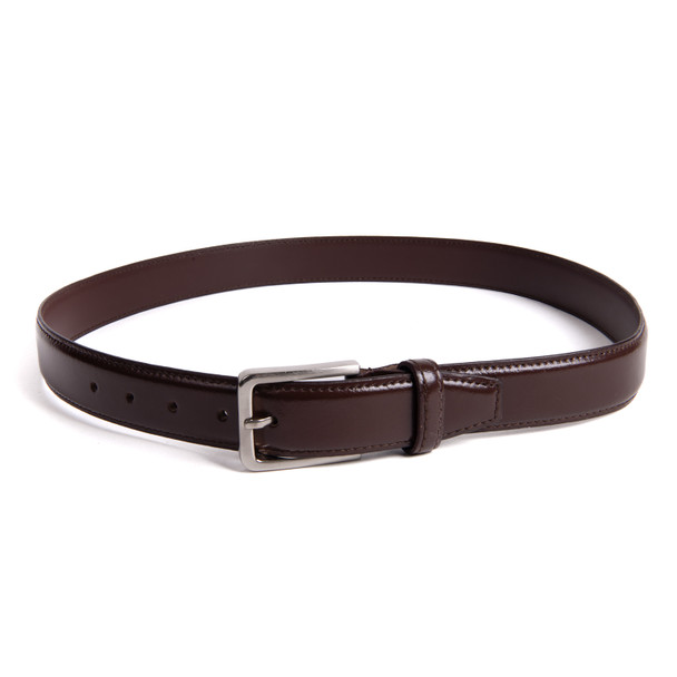 Men's Cut to Fit Genuine Leather Brown Belt - MGLD-CTF01-BR