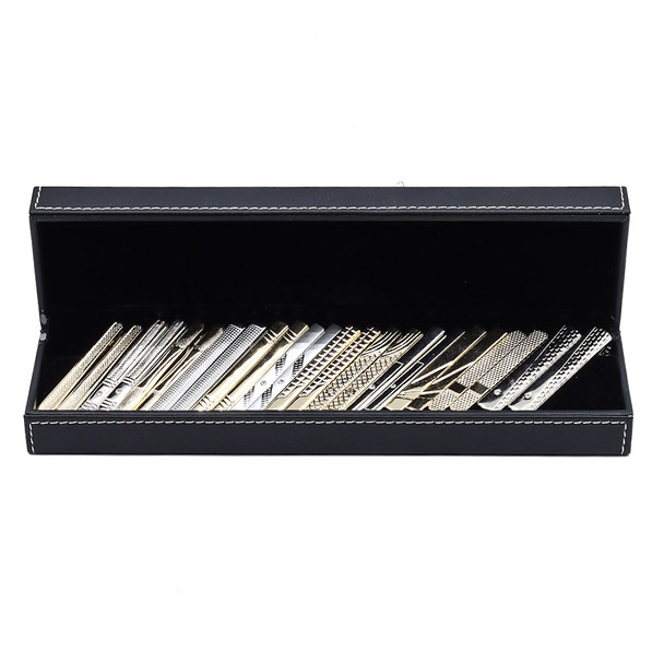 24pc Assorted Tie Bars Set -TB1301-C