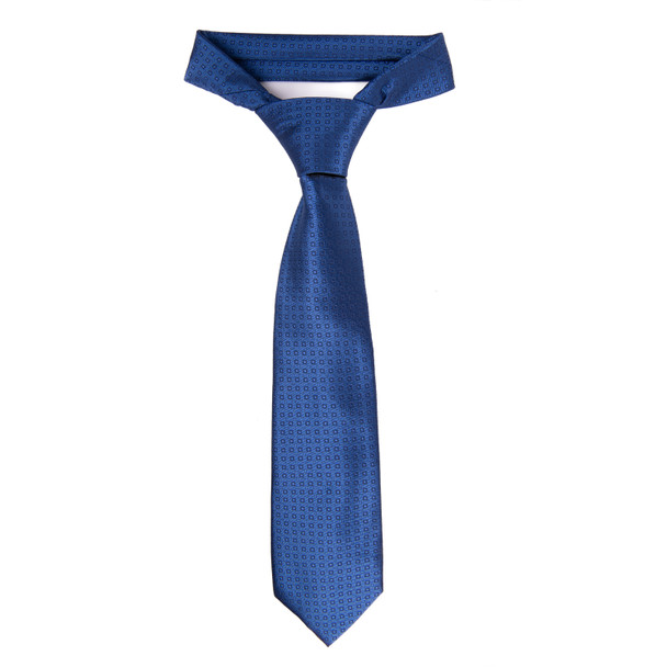 Men's Micro Fiber Poly Woven Pattern Tie - MPW5988