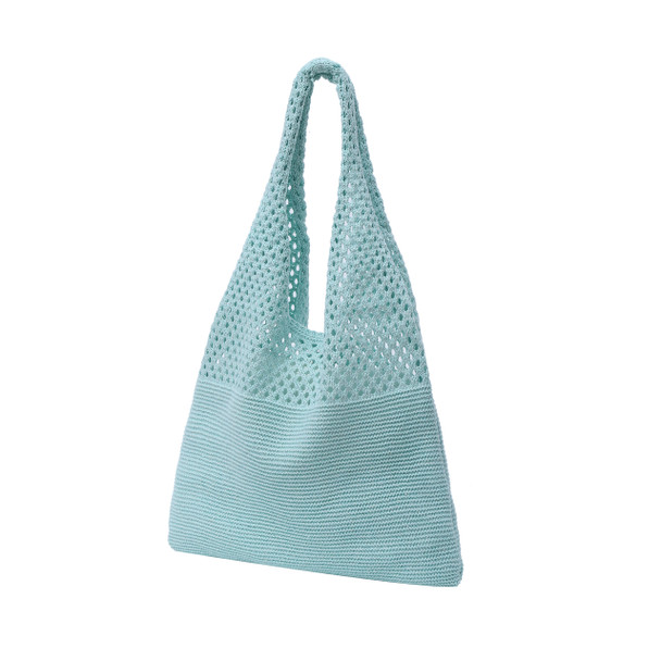 Mesh Knit Bag- Light Blue- SKTBG02