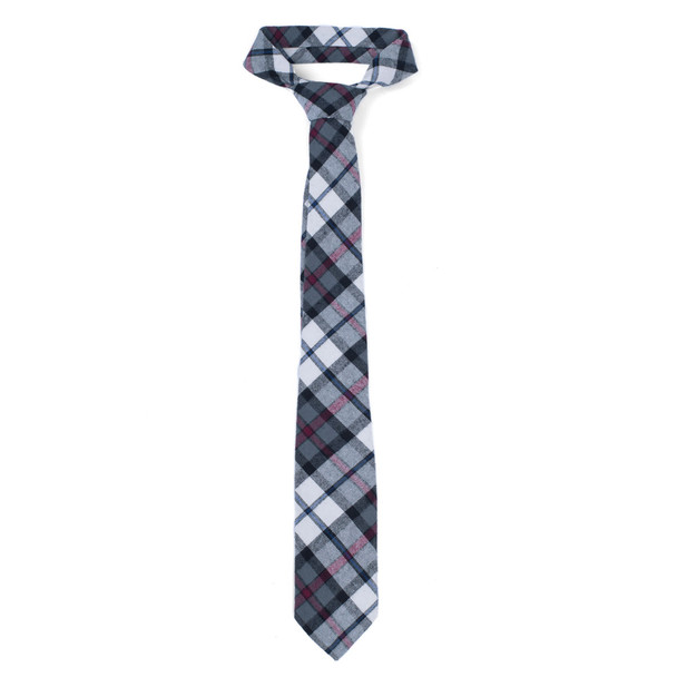 Men's 100% Cotton Checkered Ties 7 - NVC3007