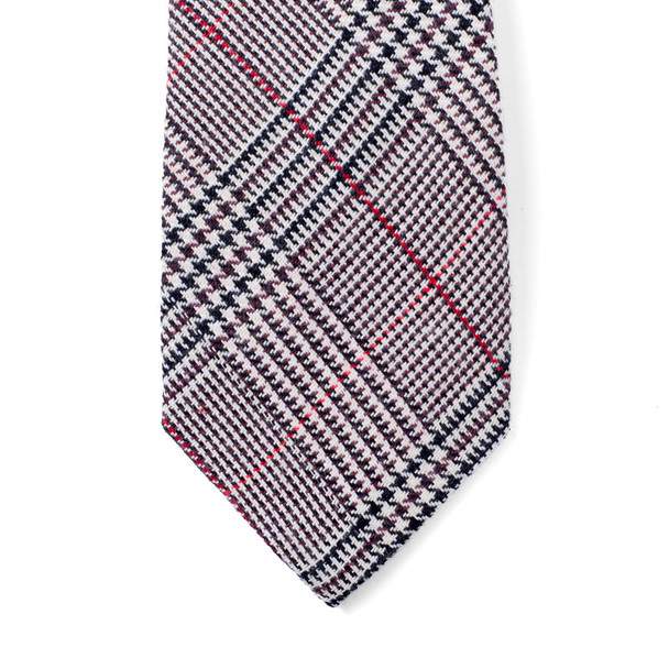 Men's 100% Cotton Checkered Ties 20 - NVC3020