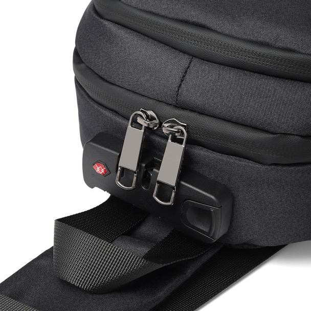 Crossbody Sling bag with Adjustable Strap-FBG1908-BK