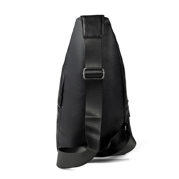 Crossbody PU Sling bag with Adjustable Strap-FBG1909-BK