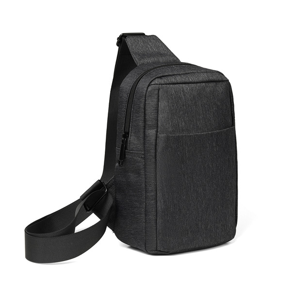 Chic Crossbody Bag with Adjustable Strap- FBG1879-BK