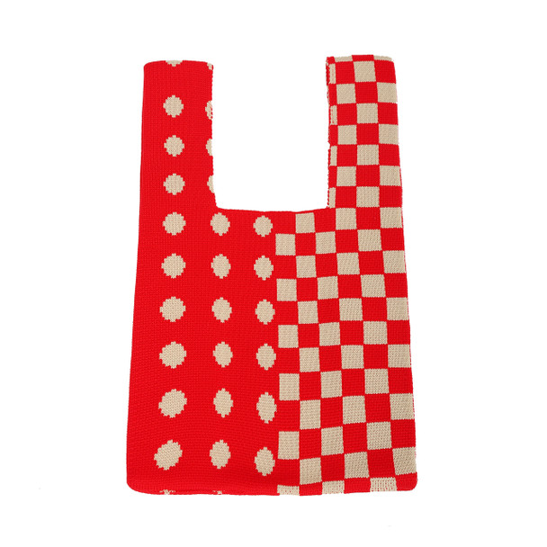 Ladies Christmas Knit Tote Bag -KTBG63