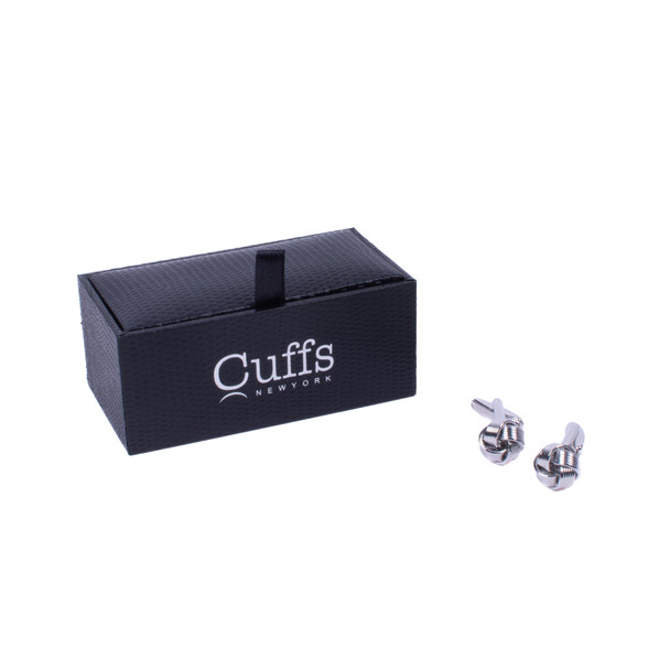 Silver Knot Cufflinks-CL1803