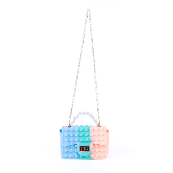 Mini Jelly Push Pop Tri-Color Kids Crossbody-RFBG1000-F