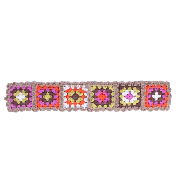 Ladies Crochet Boho Floral Hairband -CHB1000