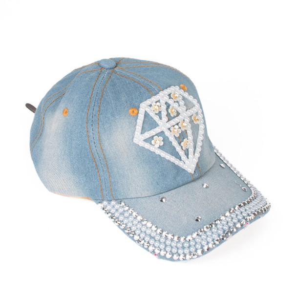 Bling Studs Cap "Diamond"- CP9624