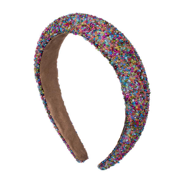Multi-Color Sprinkle Padded Headband-PHB1053