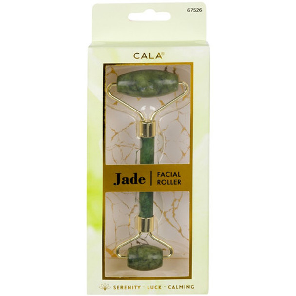 Premium Jade Facial Roller with Gold