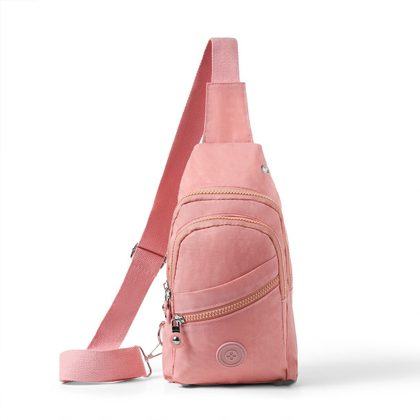 Ladies Sporty Nylon Sling Bag-LFBG1852