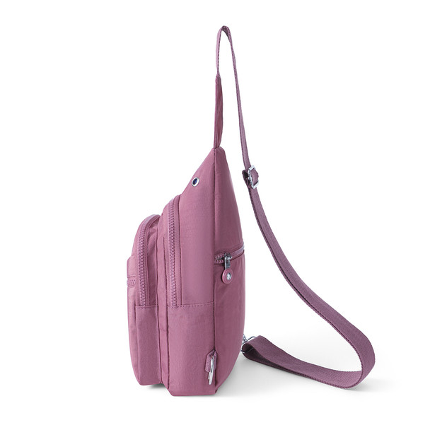 Ladies Sporty Nylon Sling Bag-LFBG1852