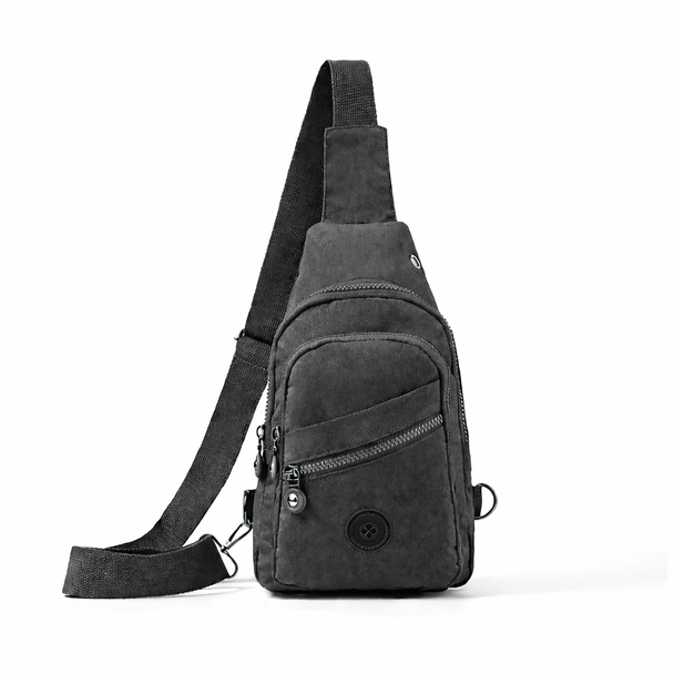 Ladies Sporty Nylon Sling Bag-LFBG1852