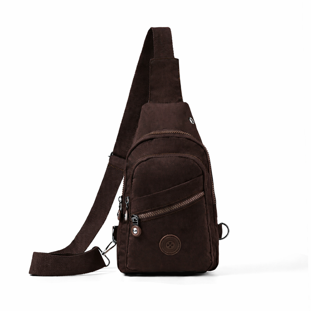 Ladies Sporty Nylon Sling Bag-LFBG1852