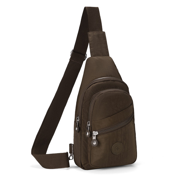 Ladies Sporty Nylon Sling Bag-LFBG1852
