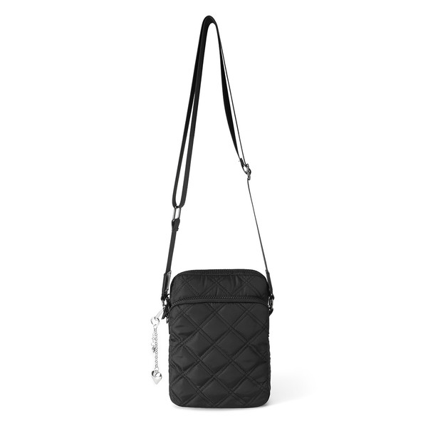 Ladies Nylon Puffer Quilt Crossbody Bag-LCBG1484