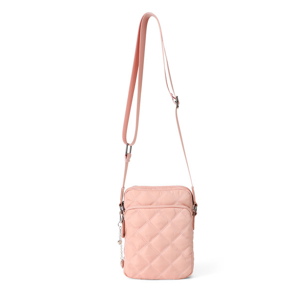 Ladies Nylon Puffer Quilt Crossbody Bag-LCBG1484