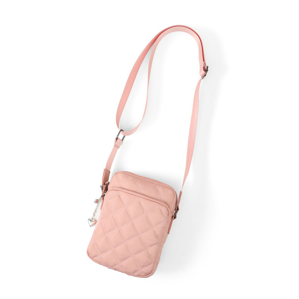 Ladies Nylon Puffer Quilt Crossbody Bag-LCBG1484