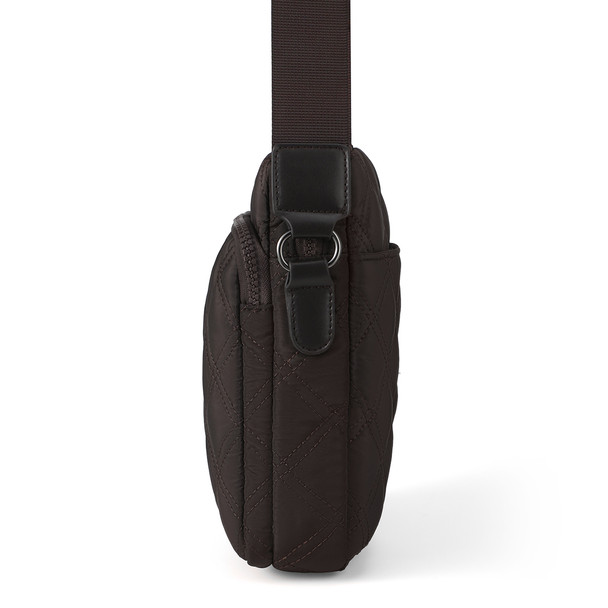 Ladies Nylon Puffer Quilt Crossbody Bag-LCBG1484