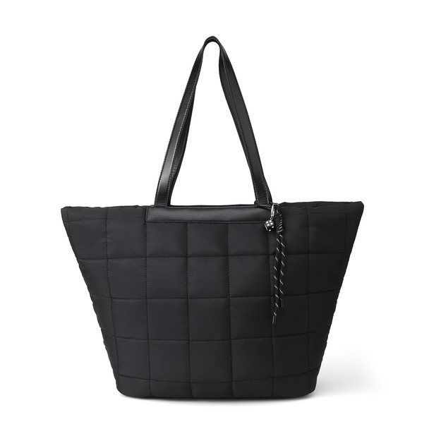 Bess Commuter Tote with Charm -LTBG1317-BK