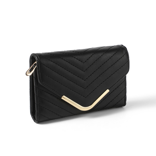 Ladies Quilted Tri-Fold Wallet  - LWBG1206