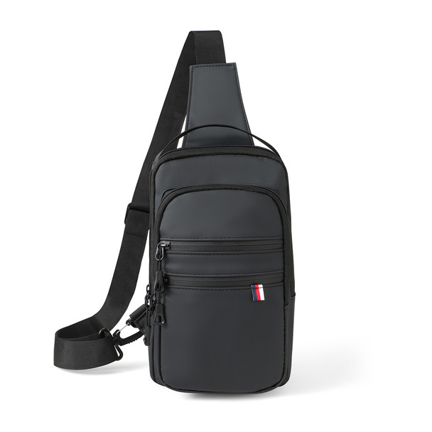 Crossbody Sling Bag with Adjustable Strap-FBG1912-BK