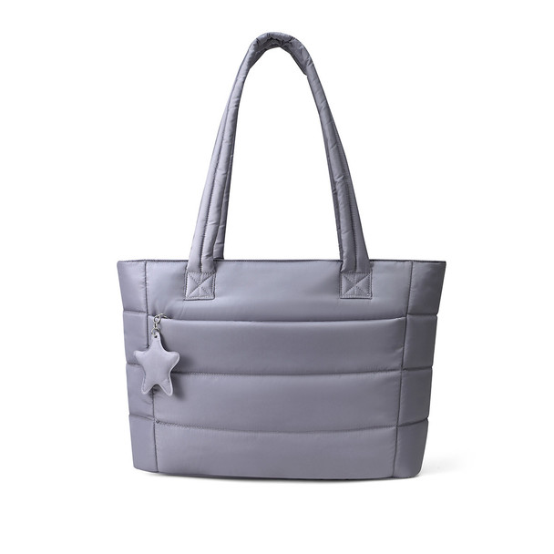 Aime Commuter Tote with Luggage Strap Carry with Star Charm