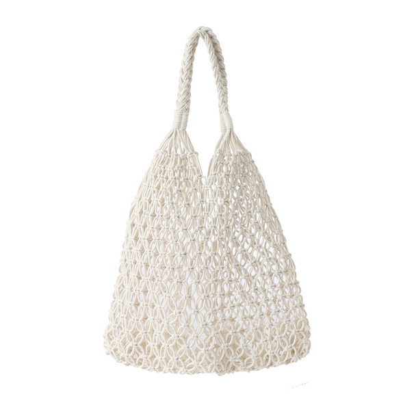 Ladies Crochet Beach Bag-STWBG09